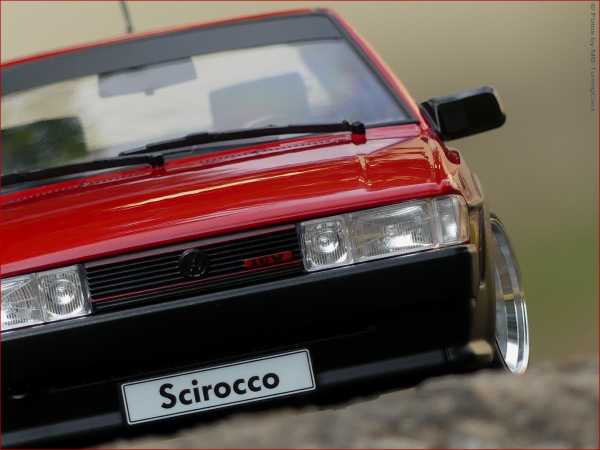 1:18 VW Scirocco MK2 GTi - Rot Edition + RSL Style inkl. OVP